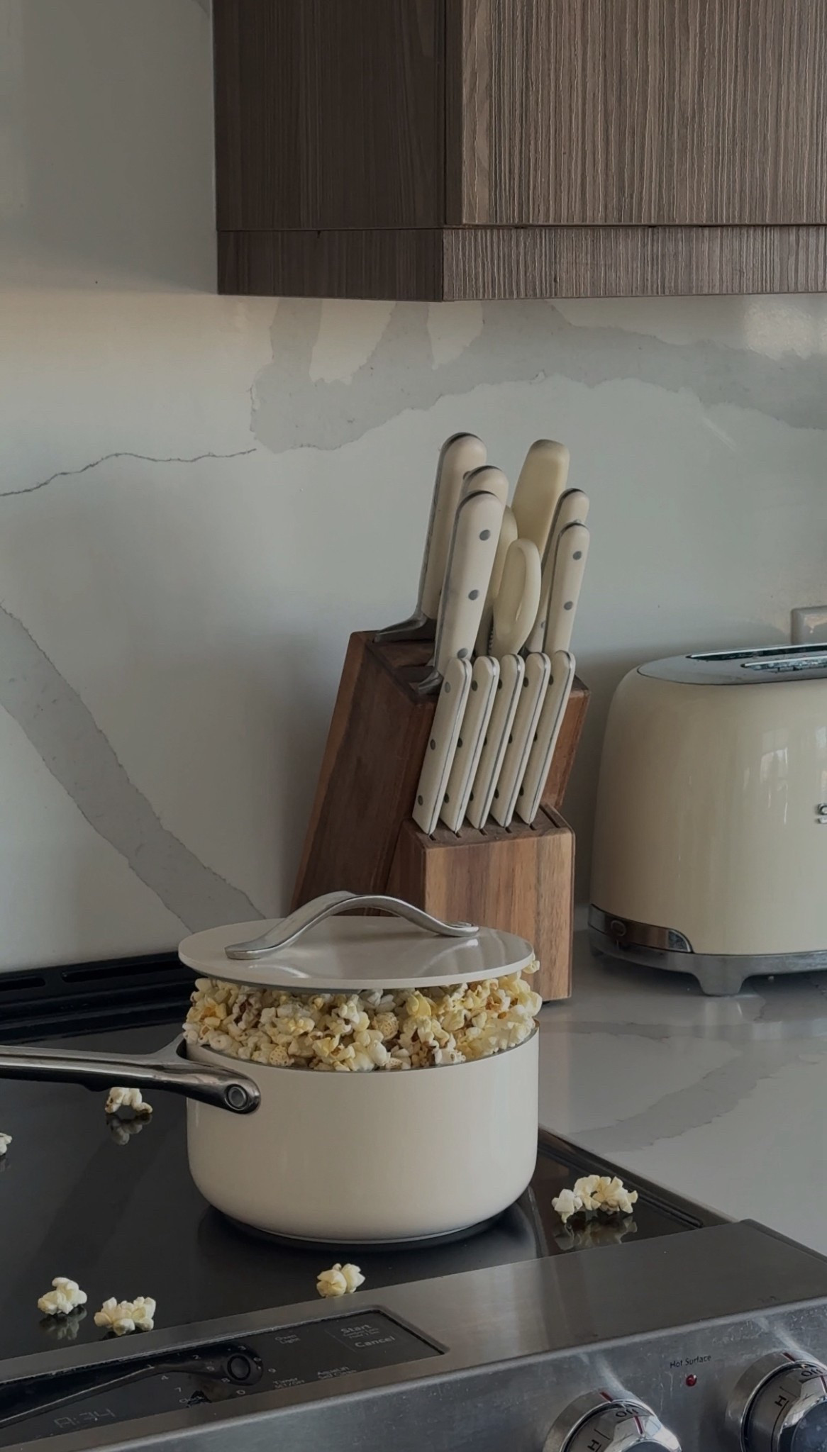 Neutral Home Aesthetic | home decor, kitchen appliances, neutral kitchen aesthetic, luxury pots and pans, marble kitchen island, Smeg appliances, caraway pots and pans, neutral home decor, minimalist home decorr

#LTKHome
