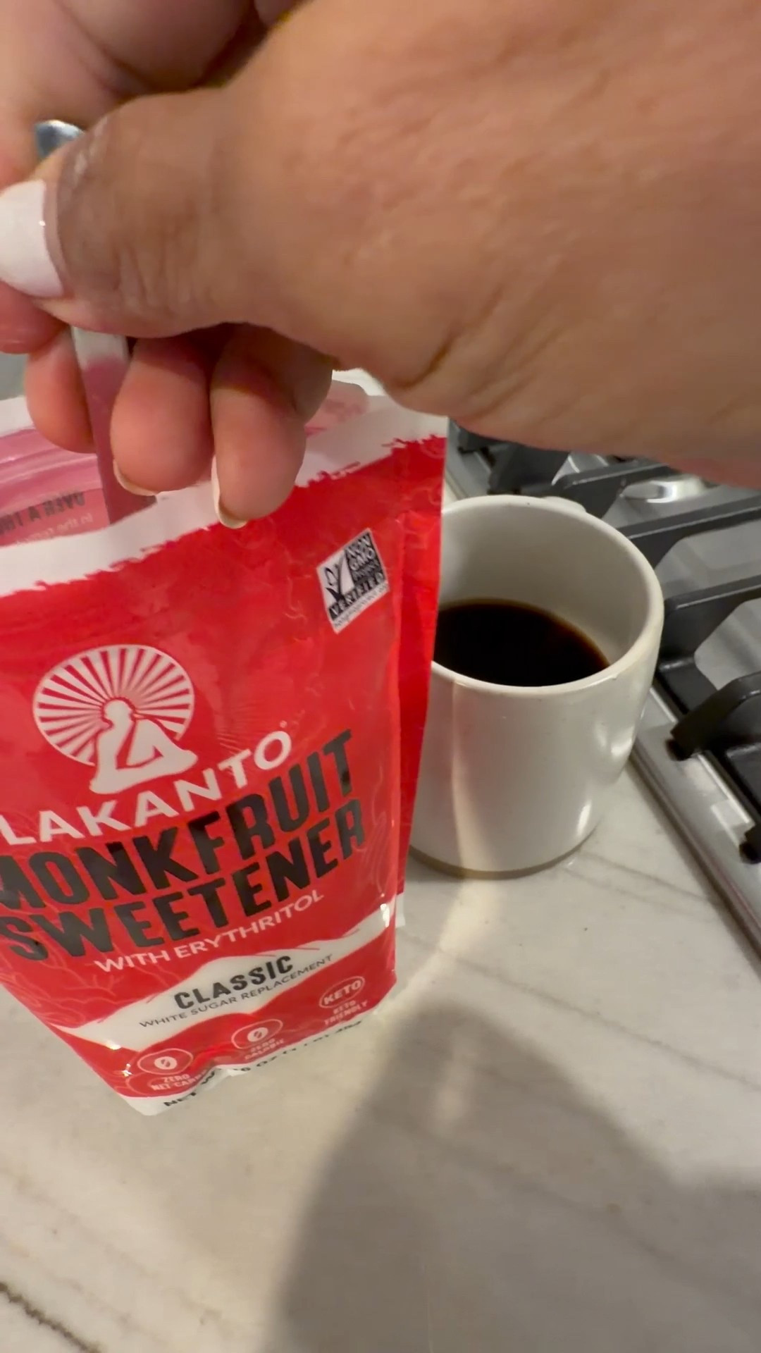 I replaced regular sugar i to this 2 years ago and never looked back. Plant-based sweetener, no sugar, no calories, no aftertaste, natural. 

#LTKOver40 #LTKfitnessgoals #LTKBeauty