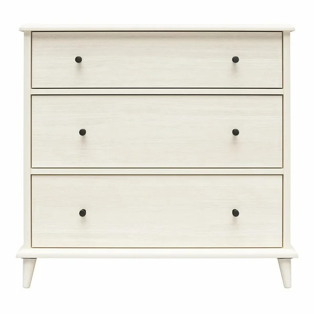 Queer Eye Farnsworth 3 Drawer Dresser, Ivory Oak | Walmart (US)