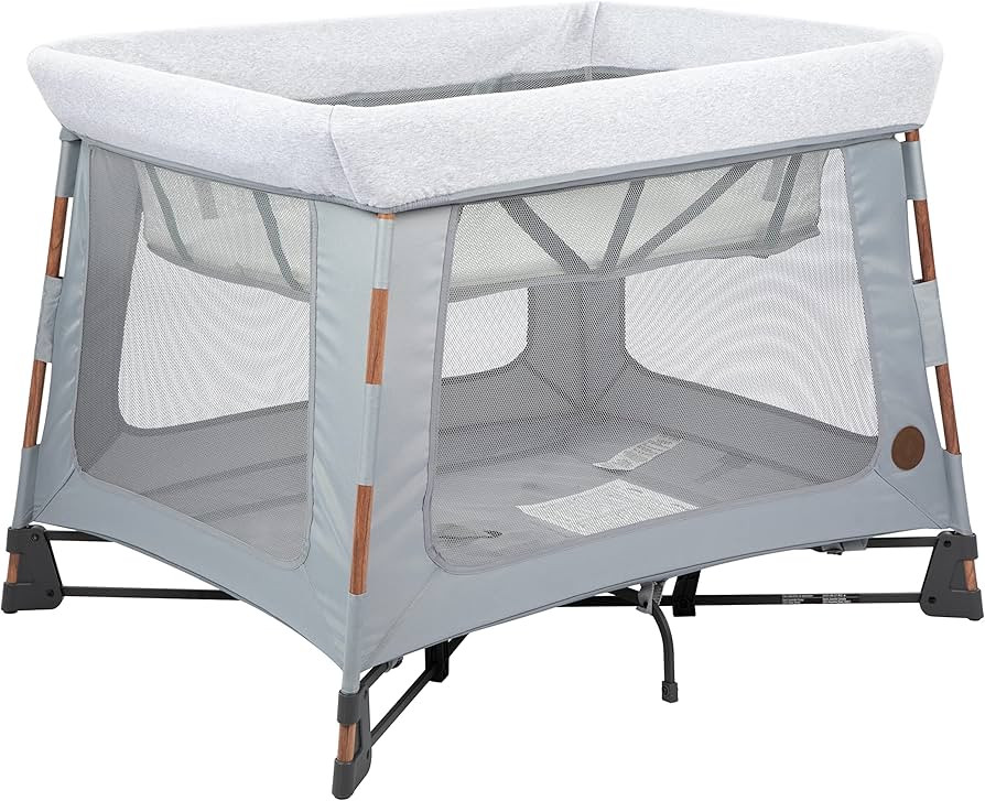 Maxi-Cosi Swift Play Yard, Extra-Comfy, Thick Mattress, Essential Grey | Amazon (US)