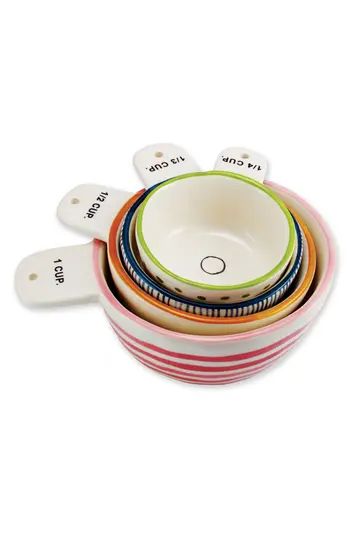 Rae Dunn Set Of 4 Ceramic Measuring Cups, Size One Size - White | Nordstrom