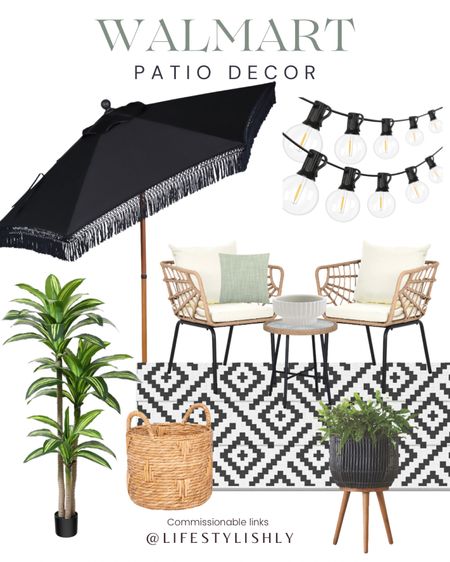 Walmart patio decor! Shop Walmart new arrivals and patio decor! Rugs, umbrellas, pants, lights, pillows, and more!
#Walmart #Walmartpatio

#LTKhome #LTKsalealert #LTKSpringSale