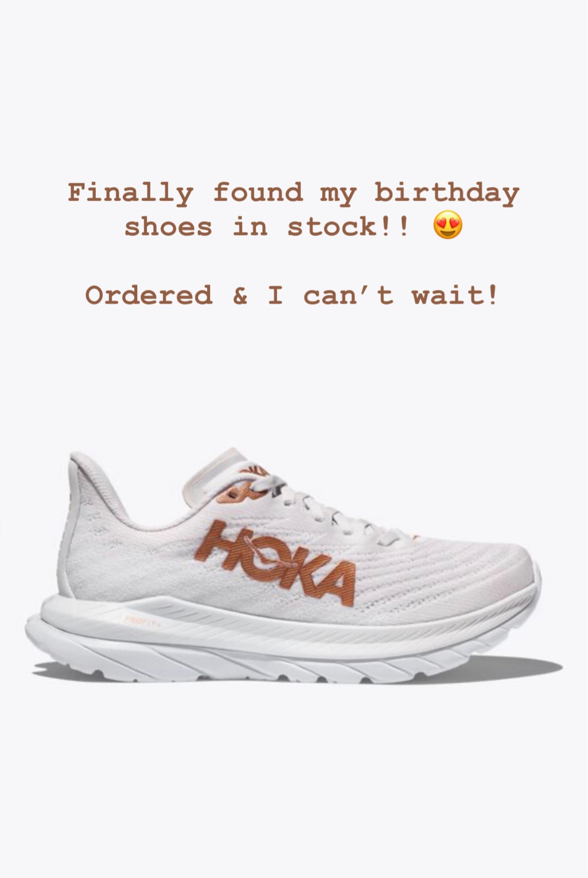 I’ve been on the hunt for these exact Hokas since the beginning of February! I finally found them in stock and can’t wait to try them out! 😍 #hoka #hokaoneone #shoes #comfortableshoes 



#LTKshoecrush #LTKFind #LTKfit