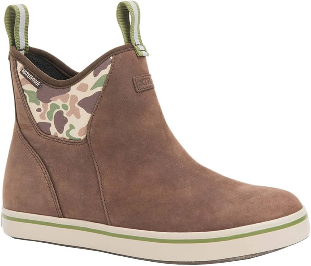 Xtratuf Men's 6 Inch Leather Ankle Deck Boots | Amazon (US)