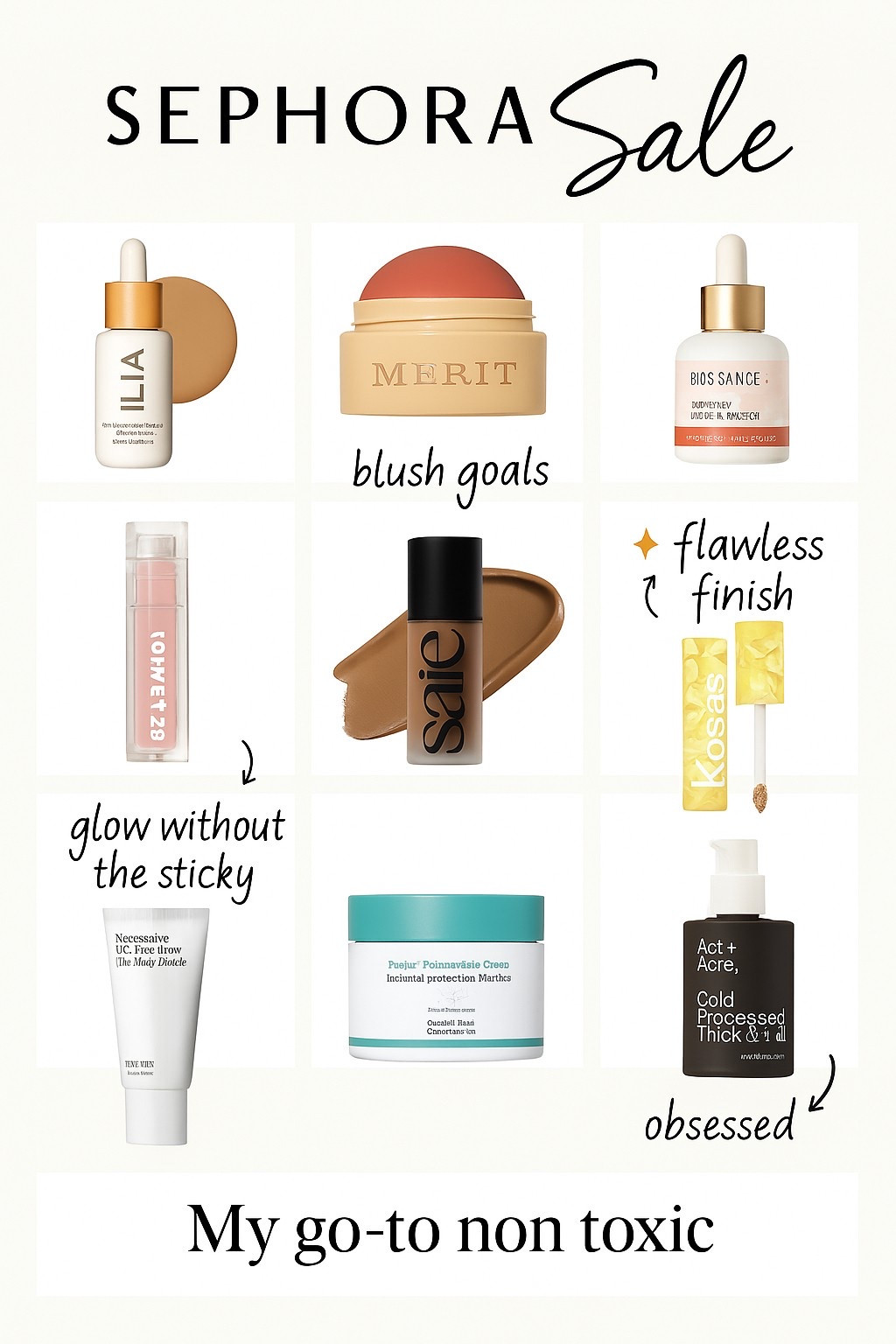 Roundup of my go-to non-toxic picks from the Sephora sale.
These are all mom-approved, low-tox, and perfect for easy everyday looks.

#LTKBeauty #LTKSaleAlert #LTKTravel