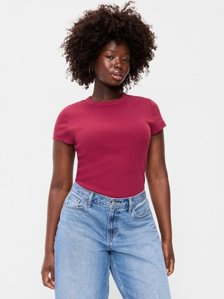 Snug Crop T-Shirt | Old Navy (US)