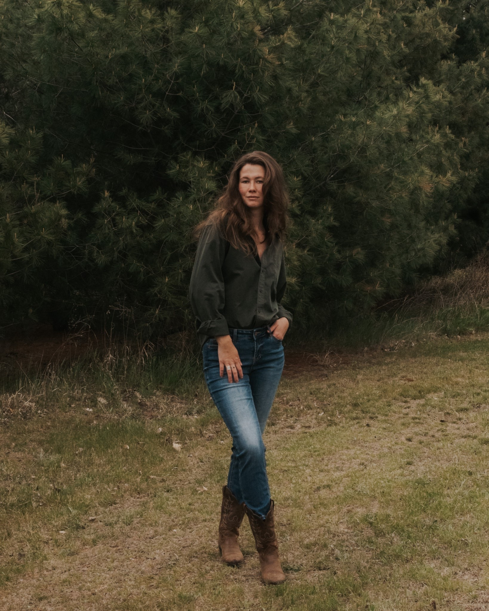 Outdoor hiking outfit - western style inspired, cute cowboy boots & a button up shirt.



#LTKShoeCrush #LTKSeasonal #LTKStyleTip