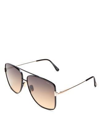 Reggie Brow Bar Aviator Sunglasses, 61mm | Bloomingdale's (AU)
