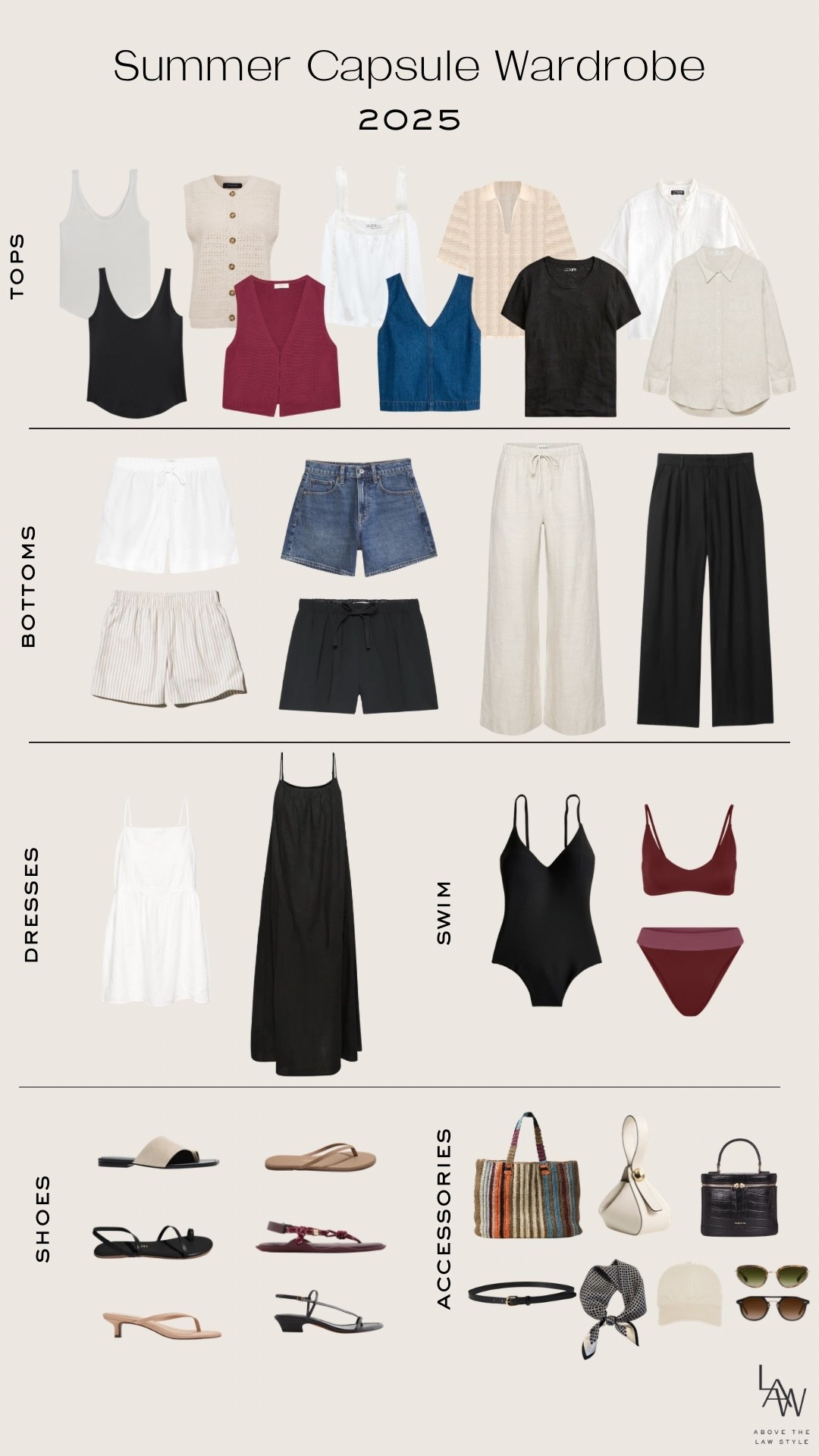 Summer Capsule (1 of 2): Tops + Bottoms

#LTKSeasonal #LTKOver40