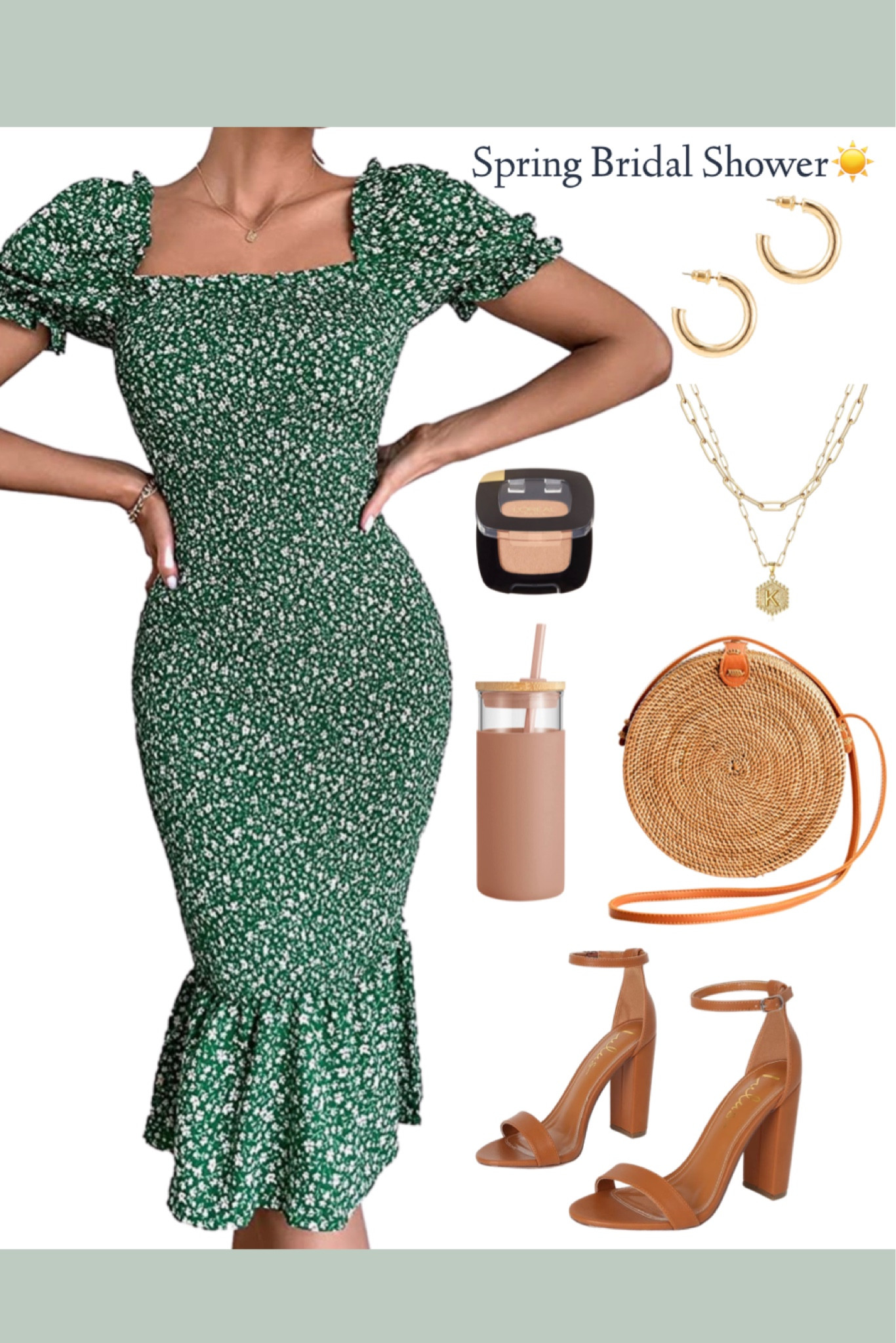 Spring bridal shower outfit.

#vacationoutfit #weddingguest #springdress #cottagecore #vintageinspireddress

#LTKstyletip #LTKwedding #LTKSeasonal