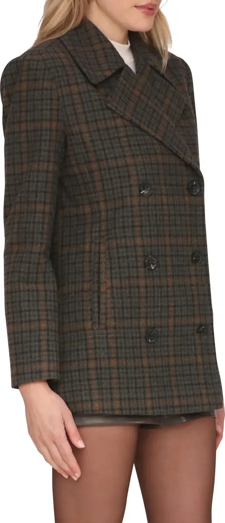 Oversize Double Breasted Peacoat | Nordstrom