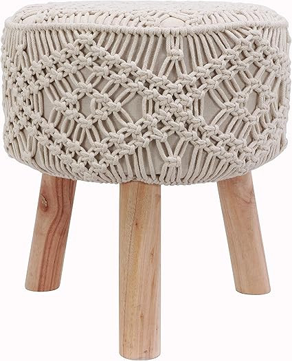 Décor Therapy Stool, Natural | Amazon (US)