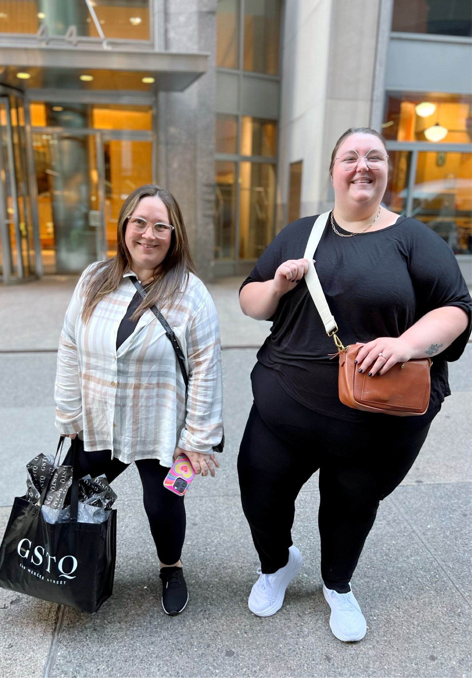 Cute and comfy plus size looks perfect for walking around the city! Crossbody bags, camera bag, plaid button up shirt flannel black leggings 

#LTKcurves #LTKstyletip #LTKSeasonal