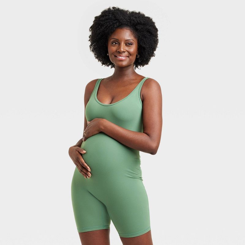 Sleeveless Unitard Maternity Bodysuit - Isabel Maternity by Ingrid & Isabel™ | Target