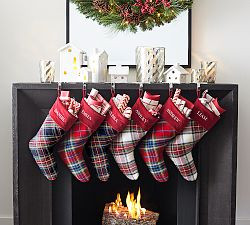Plaid Stockings | Pottery Barn (US)