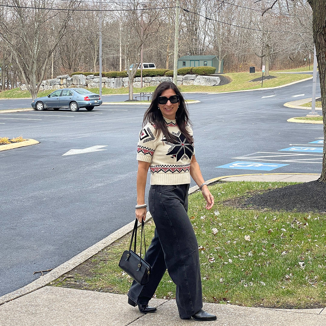 Found barrel jeans that fit petite! Love these jeans! They are the right proportion for petite and are available in various lengths; regular and tall too! 

 #LTKootd #LTKOver40 #LTKPetite