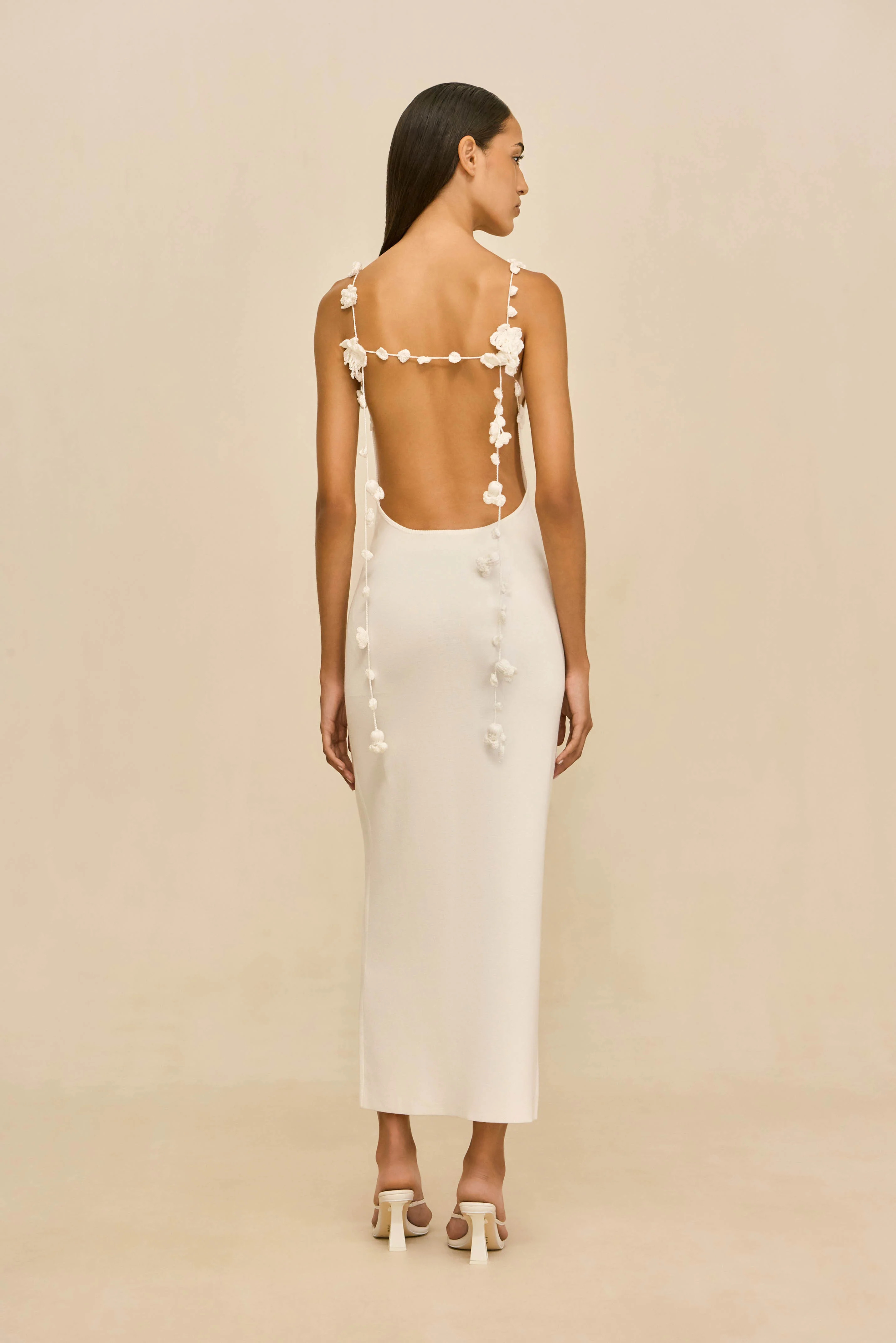 GIULIANA KNIT DRESS - OFF WHITE | Cult Gaia - US