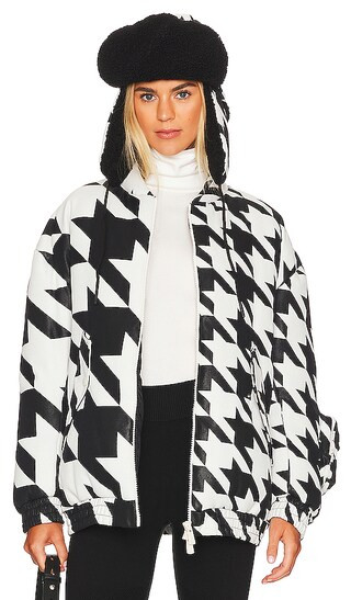 Bomber One 10 + 11 Jacket in Black & White | Revolve Clothing (Global)
