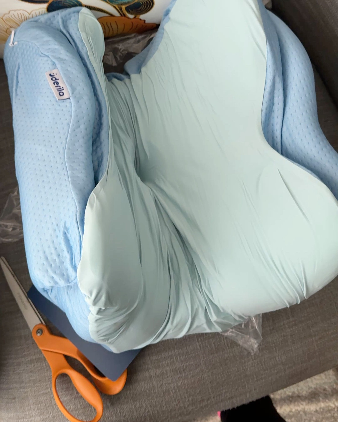 My new neck pillow after my neck sprain last night lol 😝 

#LTKselfcare #LTKmomlife #LTKdayinmylife