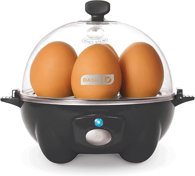 DASH Electric Rapid Egg Cooker for Hard Boiled/Poached/Scrambled Eggs or Omelets with Auto Shut-O... | Amazon (US)