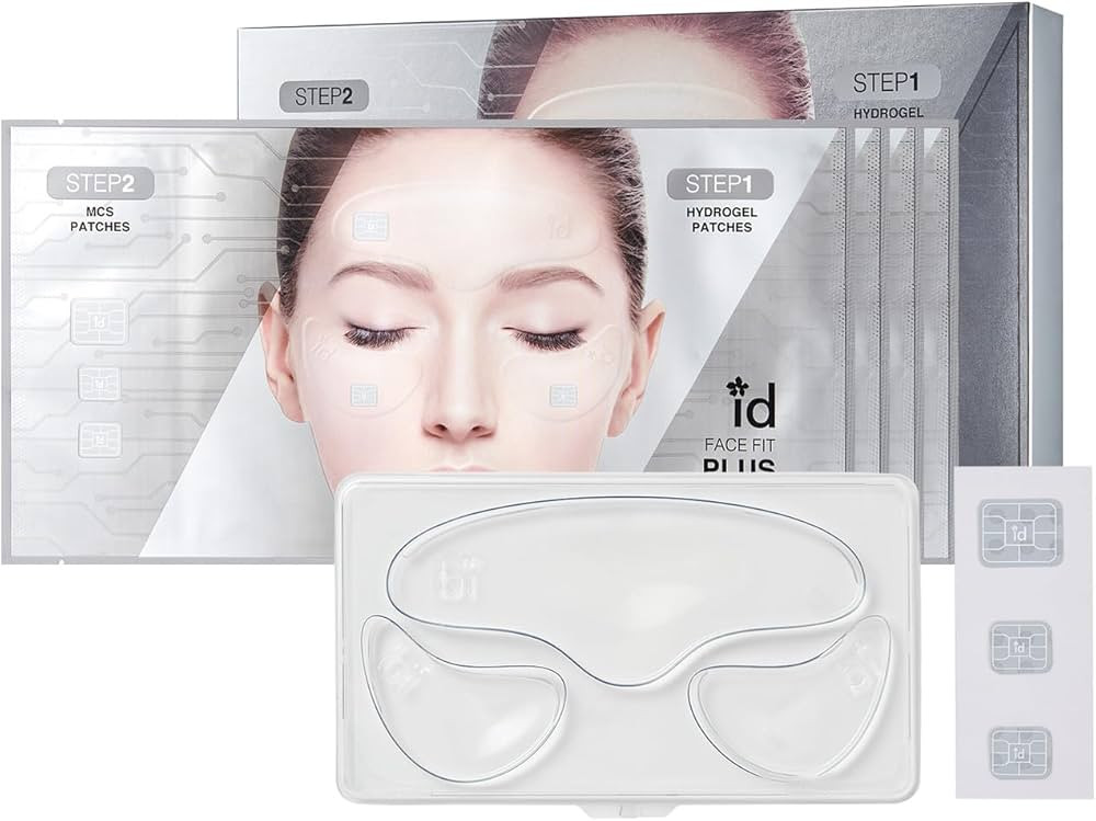 id Face Fit Plus Patch V3 – Hydrating & 3D Lifting Hydrogel Face Mask, Enhanced with Microcurre... | Amazon (US)