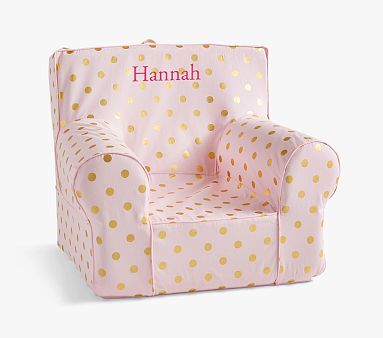 Kids Anywhere Chair®, Blush Rose Gold Dot | Pottery Barn Kids