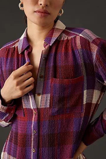 Pilcro Relaxed Shirt | Anthropologie (US)