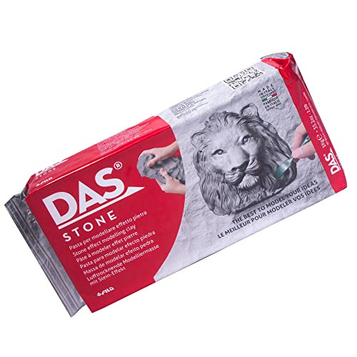 DAS Air-Hardening Modeling Clay - Stone Air Dry Clay 2.2lb Block - Pliable Air Clay for Sculpting and Coating - Introductory Air Dry Modeling Clay - Molding Clay for Sculpting and More | Amazon (US)