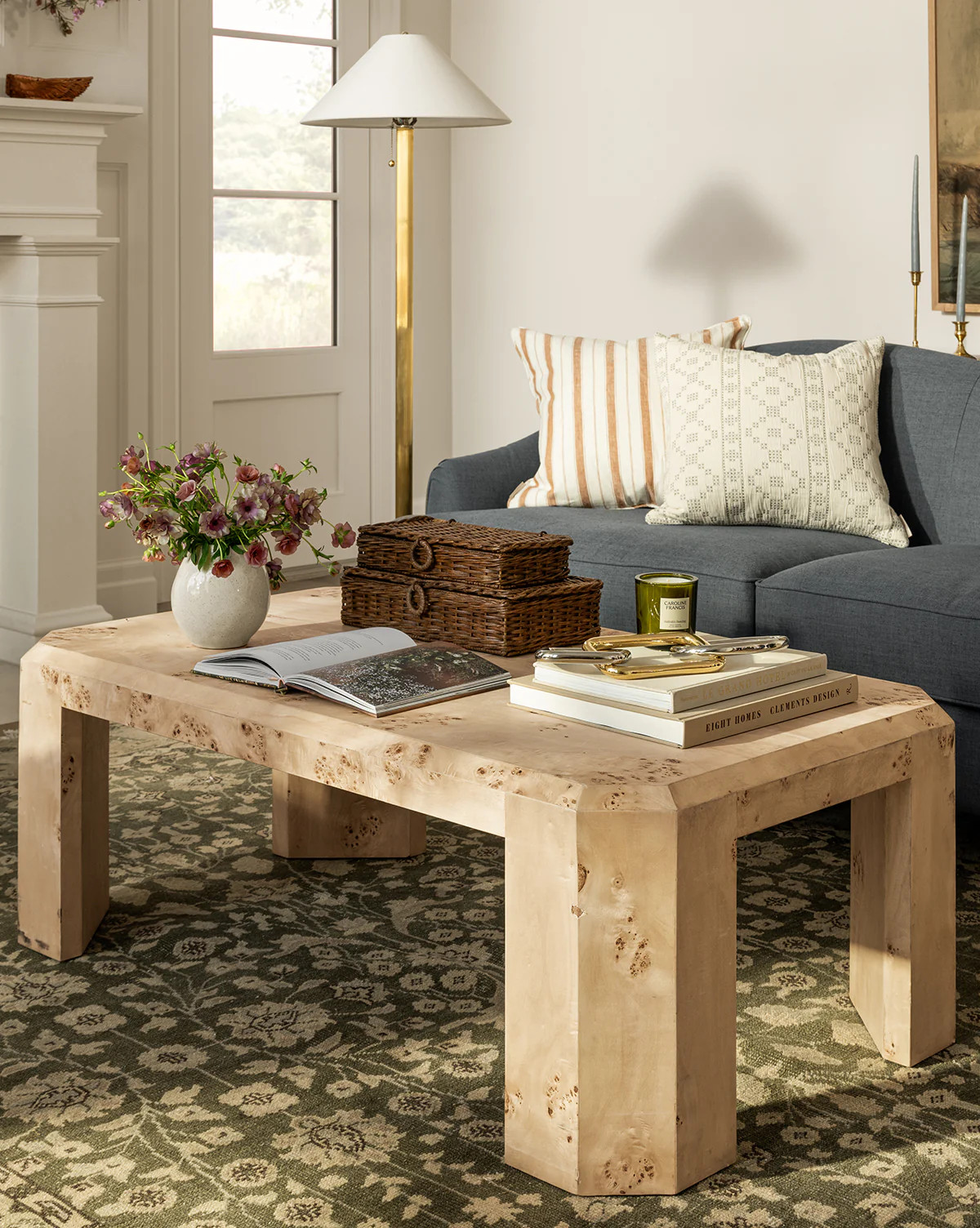 Rocio Burl Coffee Table | McGee & Co. (US)