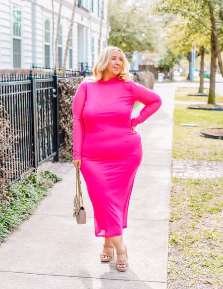 This dress makes me feel just like a curvy Barbie 💗 This dress is on sale for under $50 and available in sizes 14-22! 

#LTKsalealert #LTKunder50 #LTKcurves