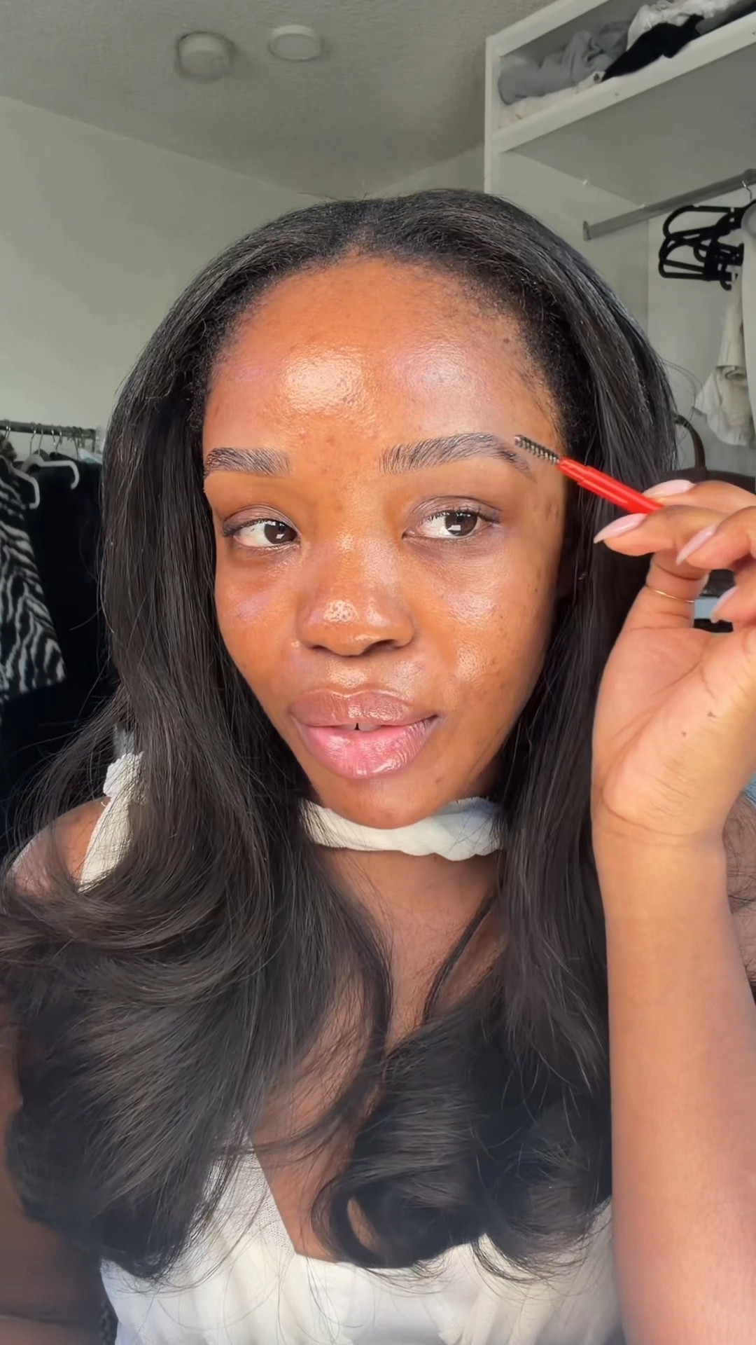 Eyebrow tutorial! The easiest way to fill in your brows using all affordable products ⭐️ #browroutine #eyebrowtutorial #makeuptutorial 

#LTKBeauty #LTKgrwm