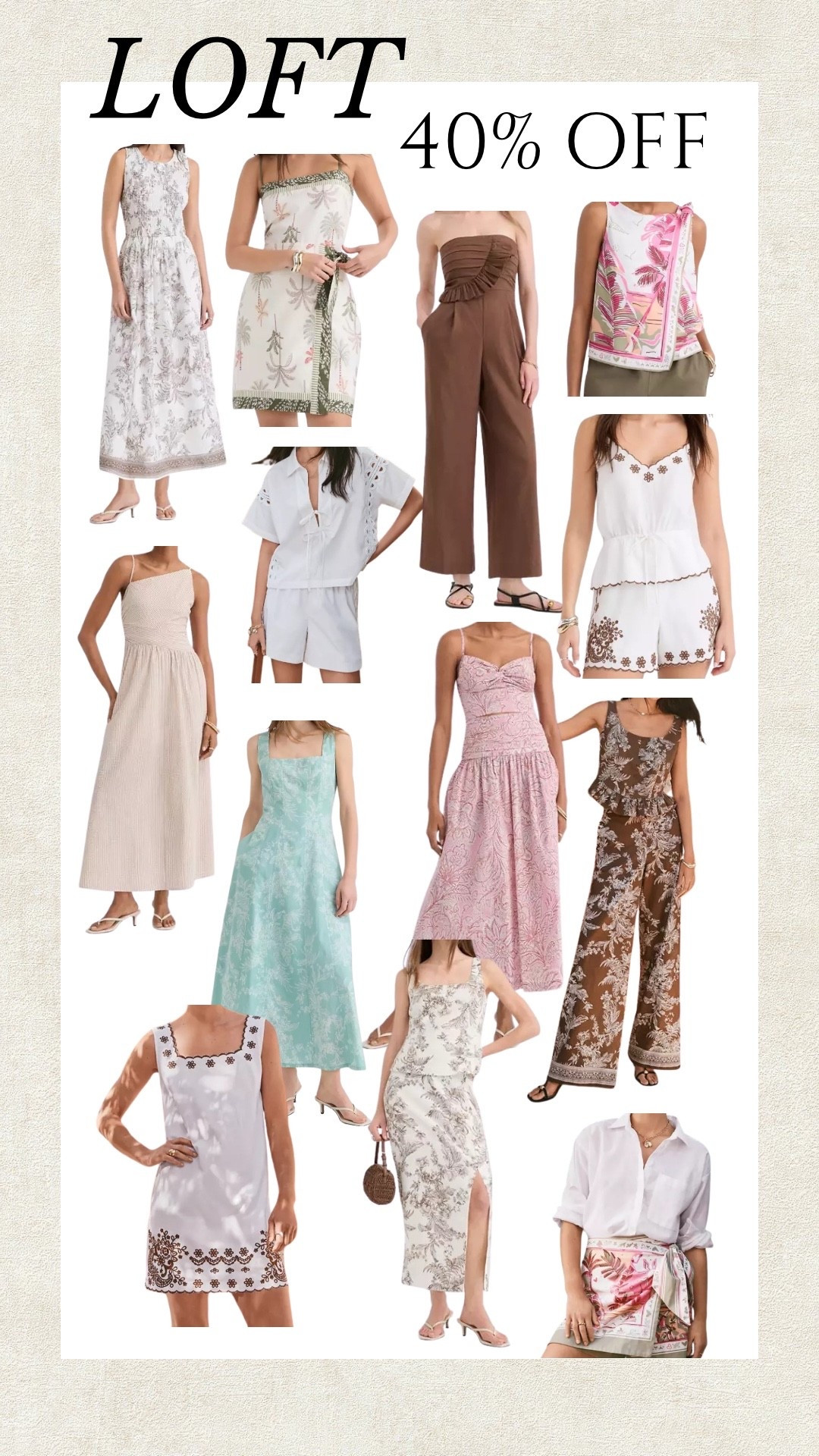 40% Loft fashion finds for spring and summer 2026!

#LTKSaleAlert #LTKootd #LTKgrwm