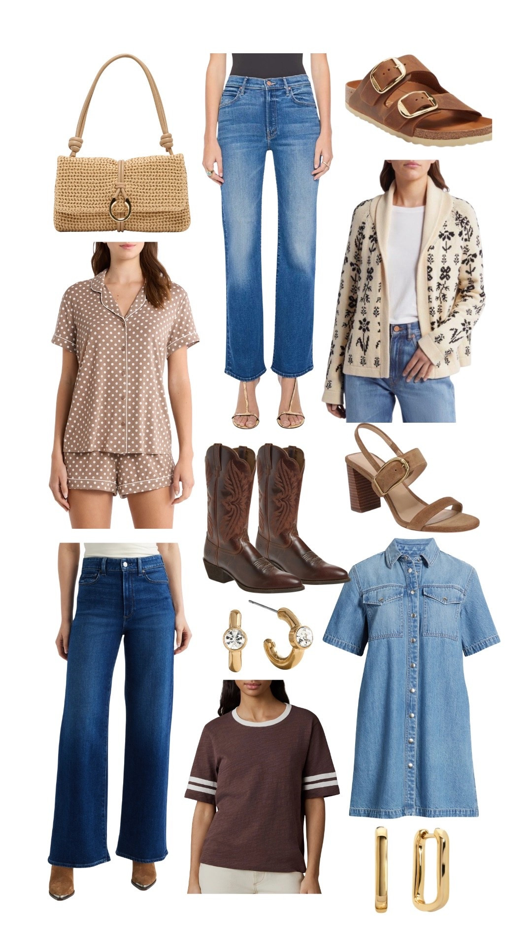 The Nordstrom Anniversary Sale is so good for those elevated everyday pieces you’ll wear on repeat.✨ I’m loving the mix of easy denim, soft neutral knits, western boots, polished accessories, and a few cozy staples!

Nordstrom Anniversary Sale
Elevated basics
Denim
Neutral style
Summer outfit
Pajamas
Matching set
Denim dress 

 #LTKootd #LTKSeasonal #LTKSaleAlert