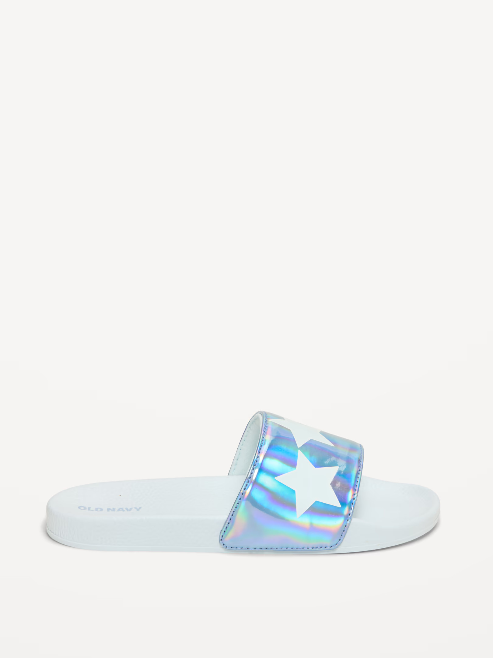 Faux-Leather Pool Slide Sandals for Girls | Old Navy (US)