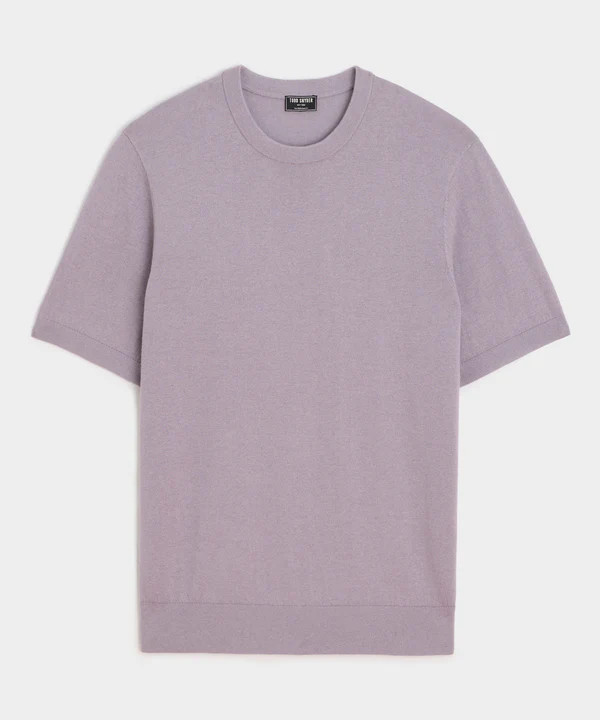 Silk-Cashmere Tee | Todd Snyder