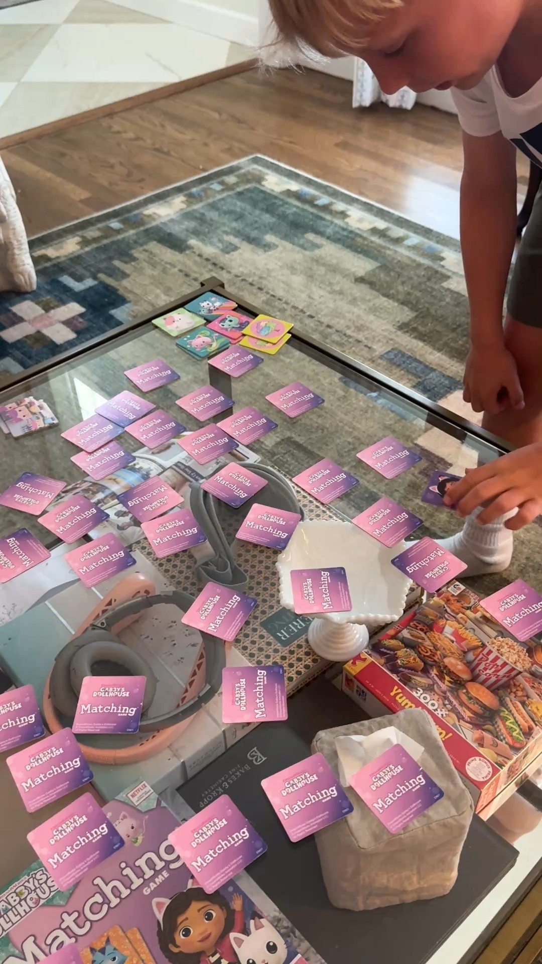 Gabbys dollhouse memory game, glass coffee table, kids, toys 

#LTKFamily #LTKHome #LTKKids