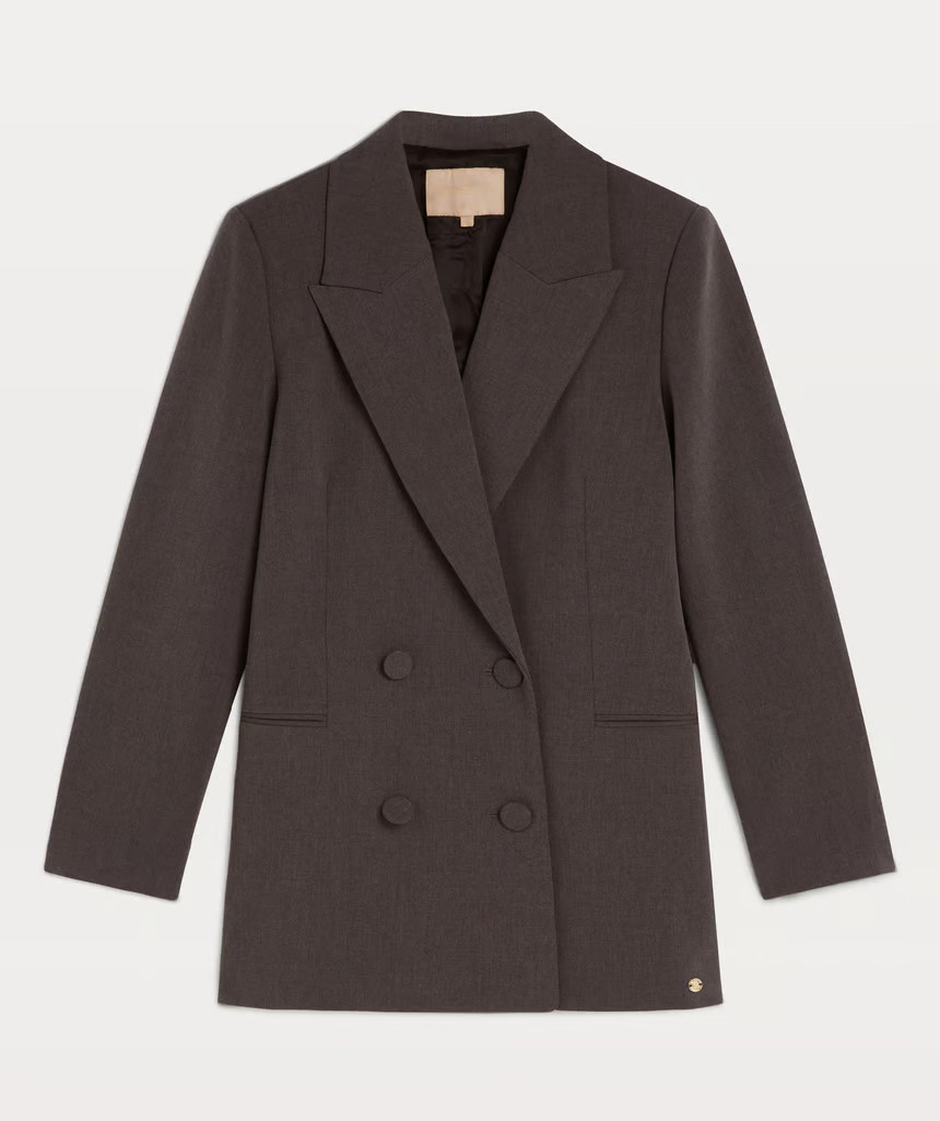 DILLEN oversized fit blazer - graphite melange | JOSH V (NL)