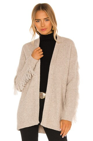 Tularosa Frida Cardigan in Stone from Revolve.com | Revolve Clothing (Global)