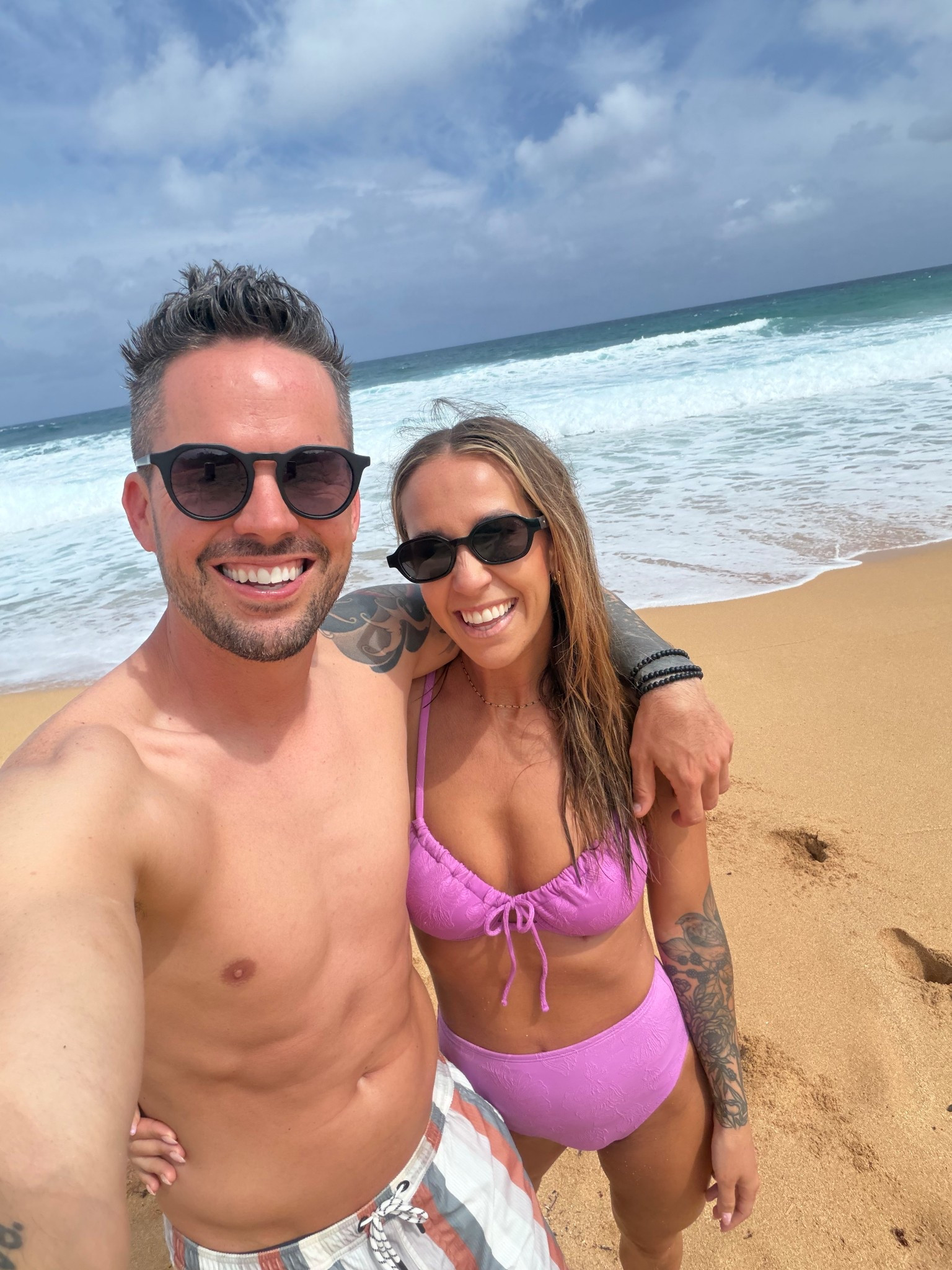 Here is my wife’s swing suit that she loves!! I also linked our sunglasses and my shorts. Hope it helps!!  

#LTKSeasonal #LTKSwim #LTKSaleAlert