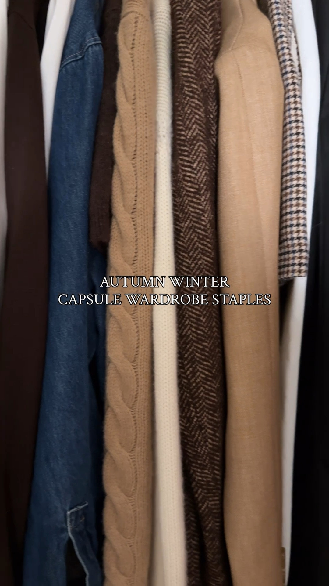 A/W capsule wardrobe staples 

#LTKeurope #LTKwinter #LTKautumn