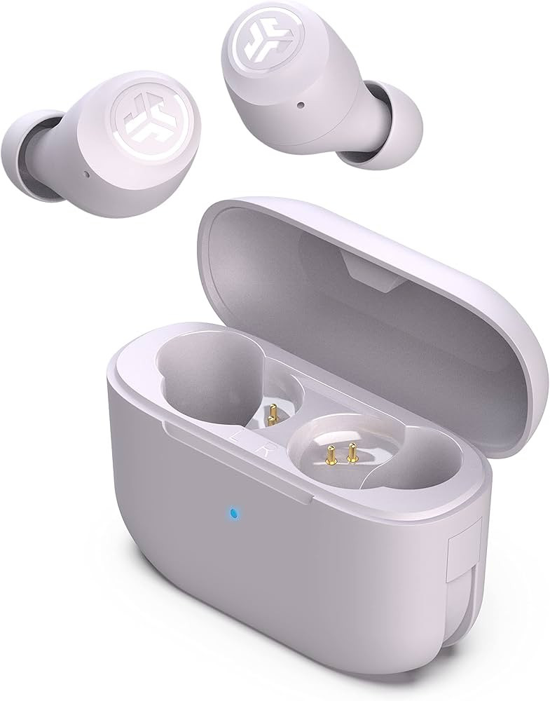 JLab Go Air Pop True Wireless Bluetooth Earbuds & Charging Case - Lilac, Dual Connect, IPX4 Sweat... | Amazon (US)