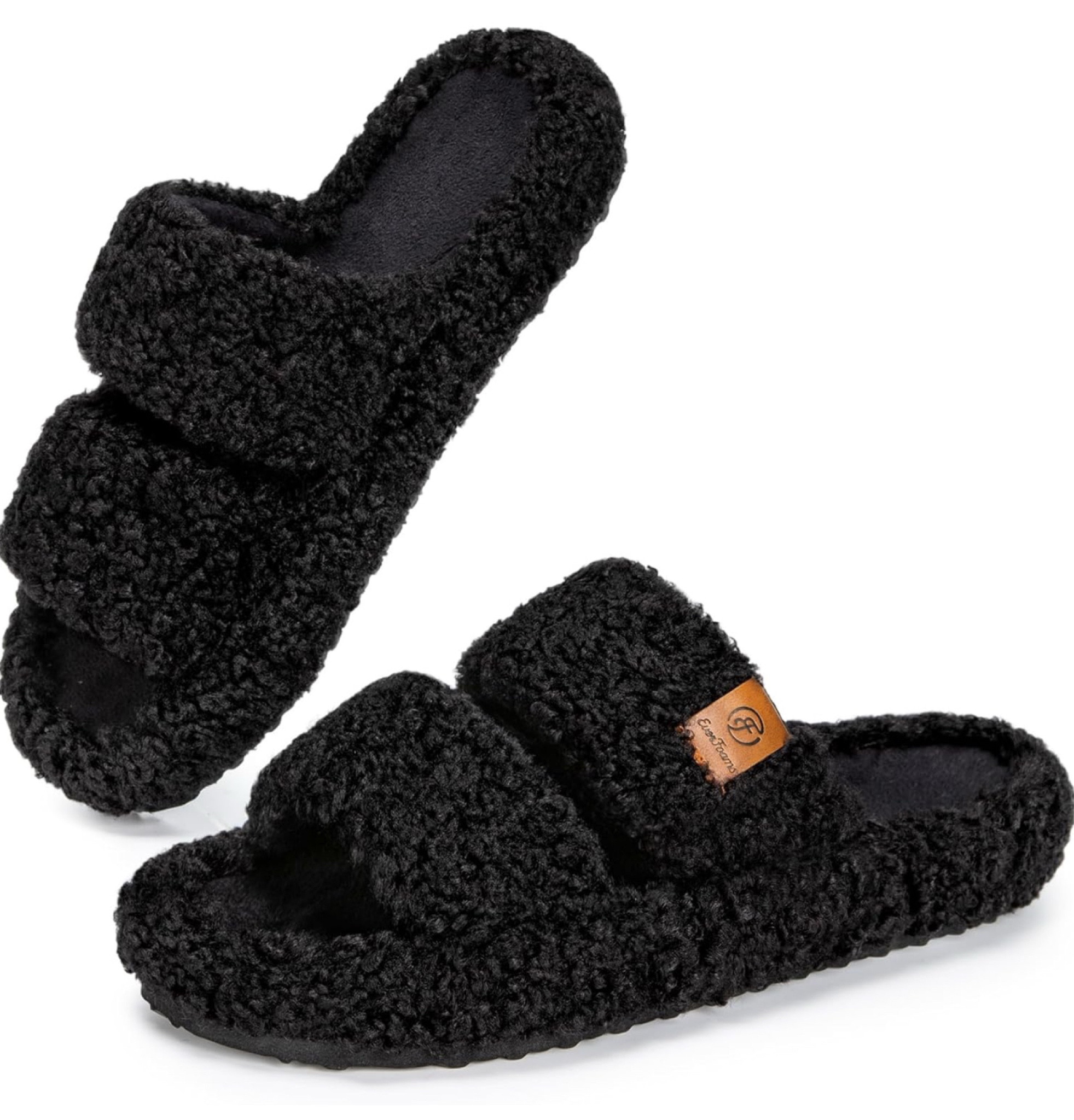 10% off plus 5% off 🎉

EverFoams Womens Fuzzy Open-toe Slippers Soft Comfy Memory Foam Indoor House Shoes

#LTKStyleTip