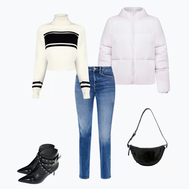 Striped Turtleneck Sweater | Forever 21