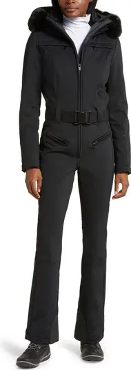 Goldbergh Parry Waterproof Snowsuit with Faux Fur Trim | Nordstrom | Nordstrom