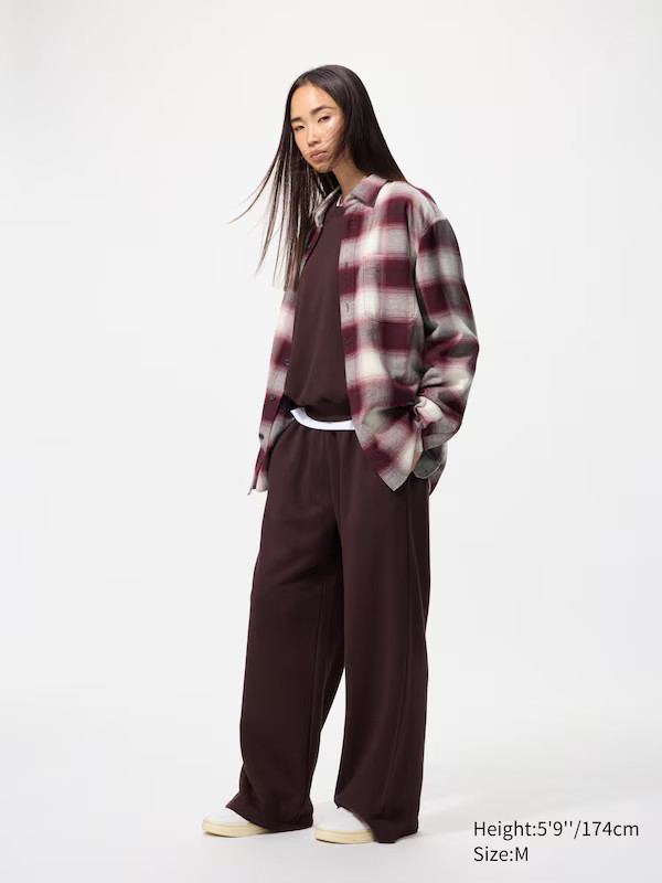 Flannel Shirt (Check, Regular Collar) | UNIQLO (UK)