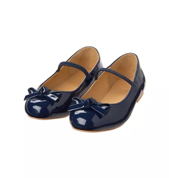 Patent Bow Flat | Janie and Jack