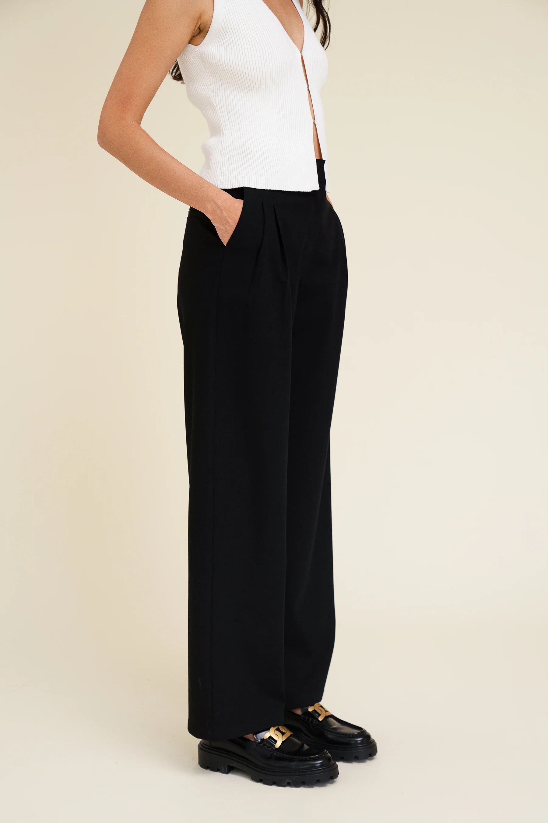 YANA TROUSER - NOIR | Sisterhood