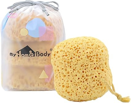 myHomeBody Premium Bath Sponge, Foam Loofah Sponge, Body Sponge for Shower - Large Size, Lots of ... | Amazon (US)