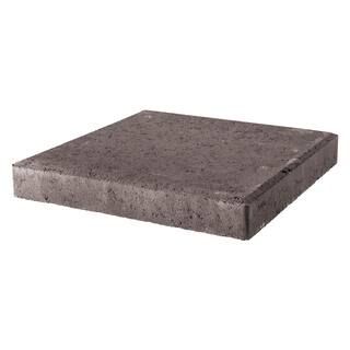 24 in. W x 24 in. L x 2 in. H Slate Square Concrete Step Stone | The Home Depot