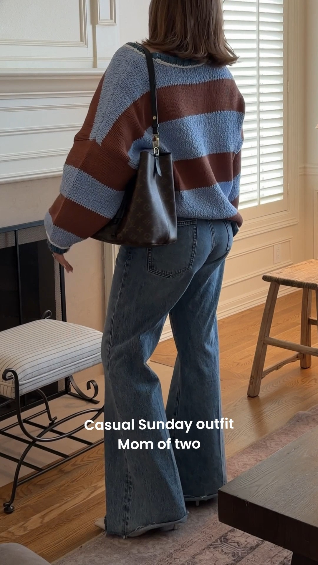 Casual but put together outfit for church today! Sweater size M free people it’s nice and oversized and a cozy knit. Jeans true to size they have great stretch and I love the slight flare. Linking similar kitten heels these are two years old and I wear them with everything! 

#freepeople #momstyle #bresheppard #shorthair #kittenheels #bootlegjeans #sweater #winterstyle 

#LTKgrwm